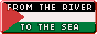 the phrases 'free palestine' and 'from the river to the sea' over the palestinian flag