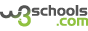 grey and green text reading 'w3schools.com'